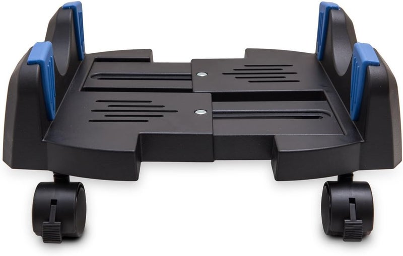Syba IO Crest Plastic Stand for ATX Case with Adjustable Width from 5.7" to 9.7" (14.5Cm to 24.5Cm) with Caster Wheels Components Other SY-ACC65090 - Image 3
