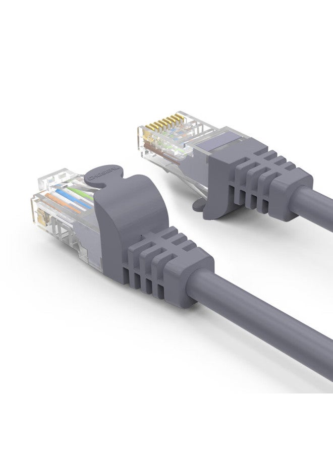 CHOSEAL Akihabara Cat5e High-speed 100mbps Ethernet Cable, Home And Construction Computer Broadband Connection Patch Cord Finished Network Cable, Gray 2 Meters, Qs5401at2 - Image 3