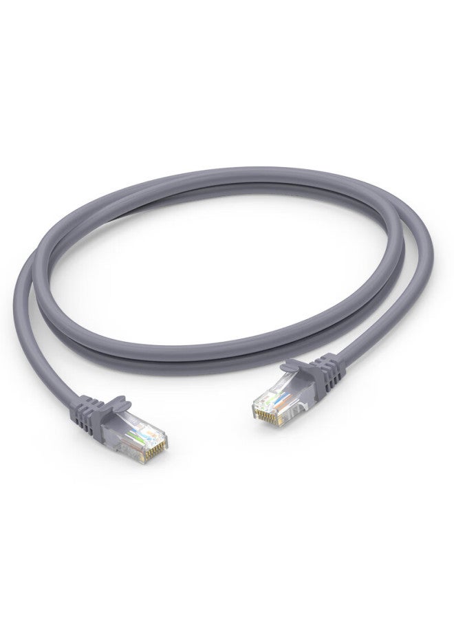 CHOSEAL Akihabara Cat5e High-speed 100mbps Ethernet Cable, Home And Construction Computer Broadband Connection Patch Cord Finished Network Cable, Gray 2 Meters, Qs5401at2 - Image 5