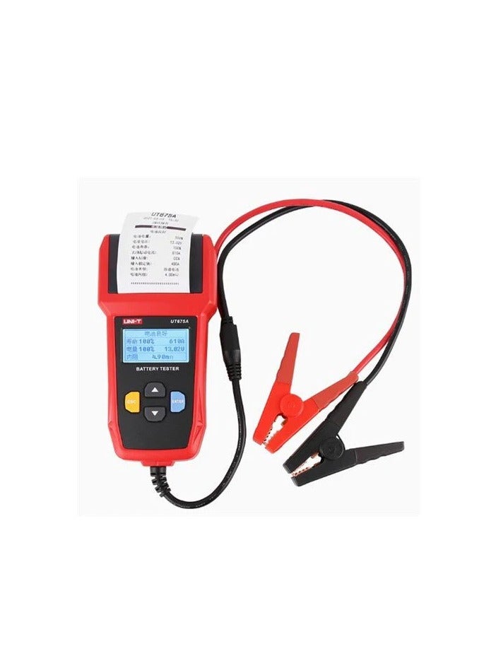 UNI-T UT675A Battery Tester with Built-in Printer - Image 2