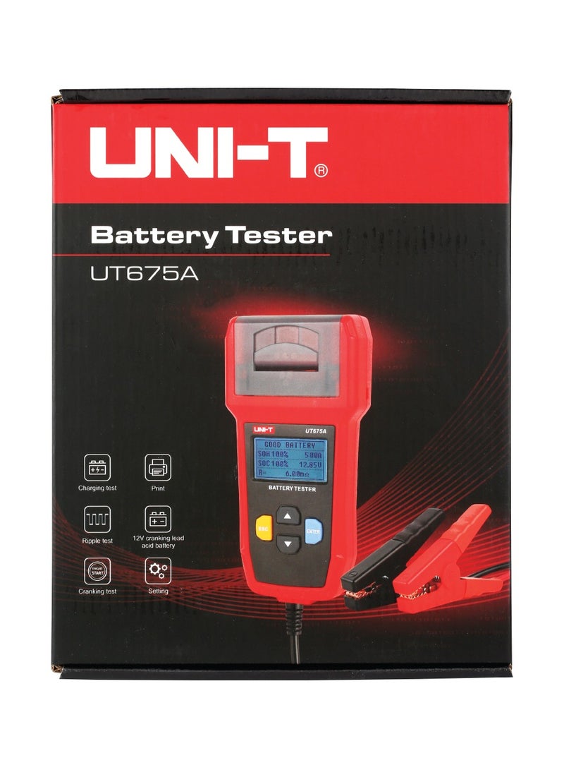 UNI-T UT675A Battery Tester with Built-in Printer - Image 3