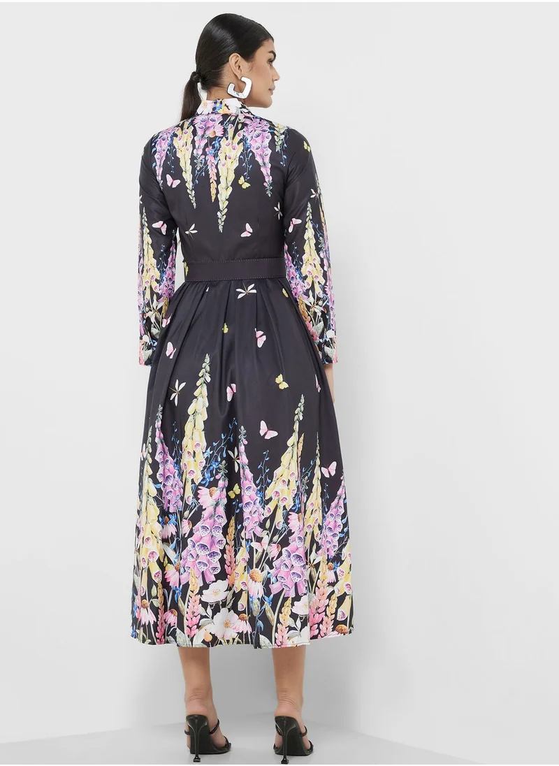 ELLA Floral Print Dress