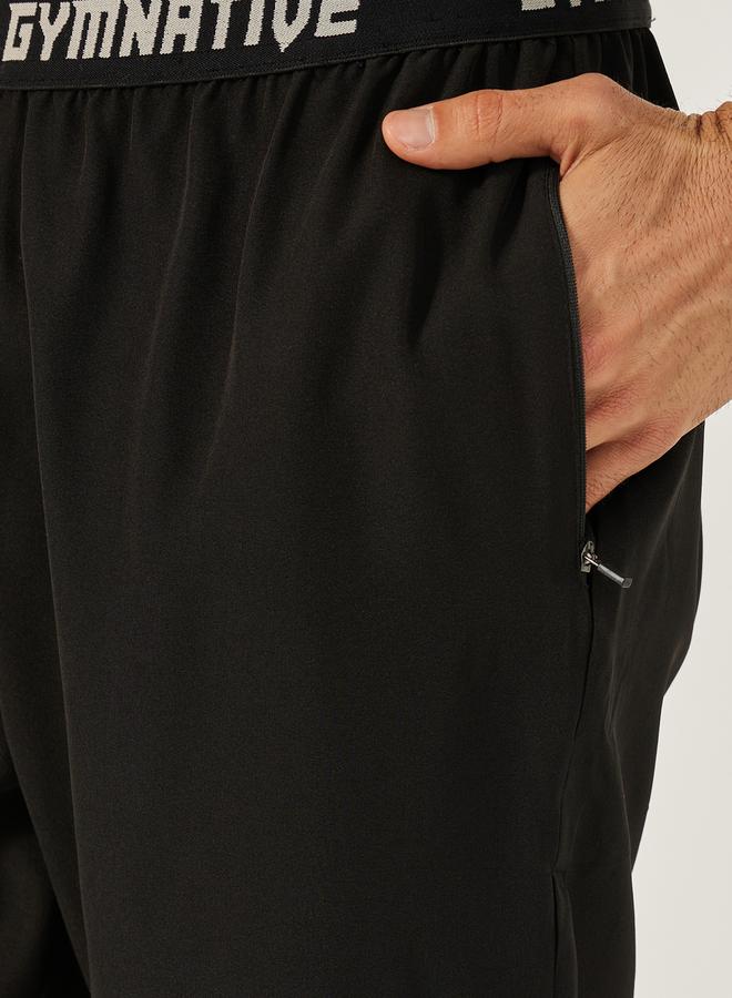 Styli Styli Printed Waistband Shorts with Zipped Pocket Detail  - Image 3