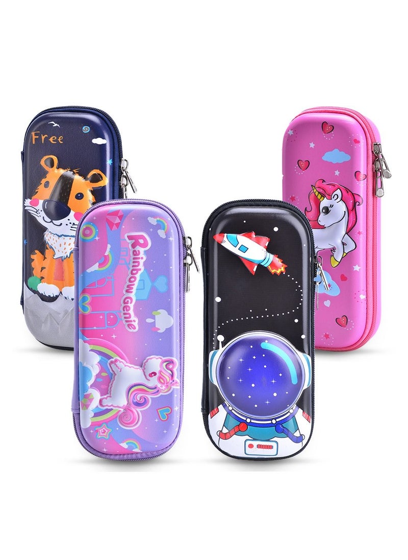 Eazy Kids - Eazy Kids 3D Genie Unicorn Pencil Case - Image 1