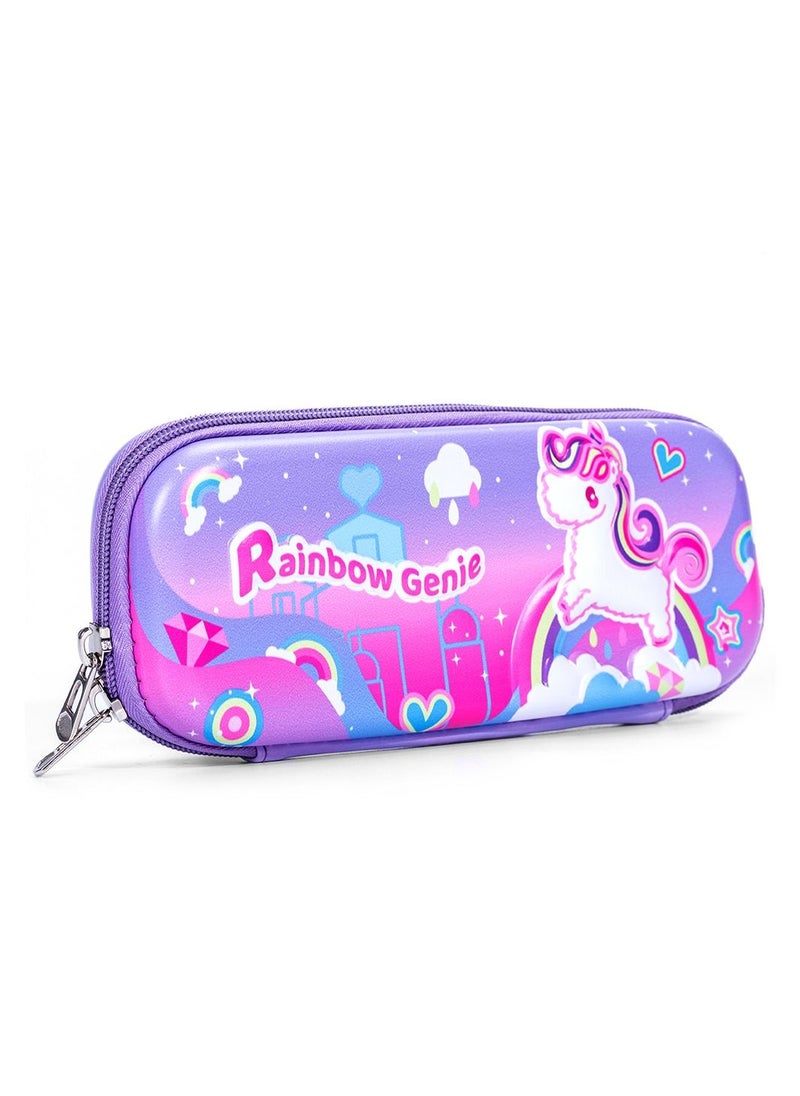 Eazy Kids - Eazy Kids 3D Genie Unicorn Pencil Case - Image 1