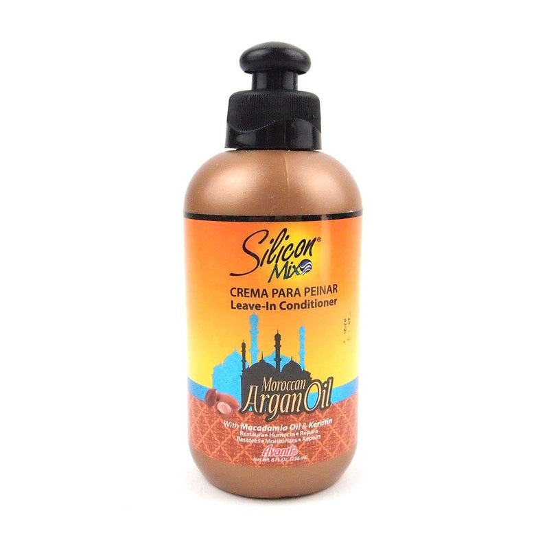 Silicon Mix Argan Oil with Macadamia Oil And Keratin, 8 Ounce - Image 1
