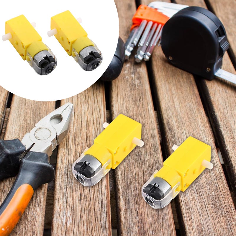 🔧 محرك تروس معدني لمشاريع افعلها بنفسك وروبوتات وسيارات صغيرة متين بعزم دوران عالي - Image 1