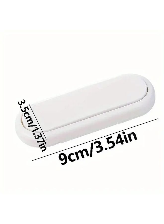 European North Green Dual Lock Cabinet Lock Heavy Duty Keyless Safety Lock with Two Button Mechanism for Wardrobes Doors Cabinets Easy Install Childproofing Device - Image 3