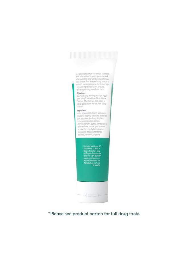 Proactiv - Clean Azelaic Pore Perfector Brightening Serum For Face With Squlane And Hyaluronic Acid Azelaic Acid Cream Serum For Sensitive Acne Prone Skin 3Oz - Image 1