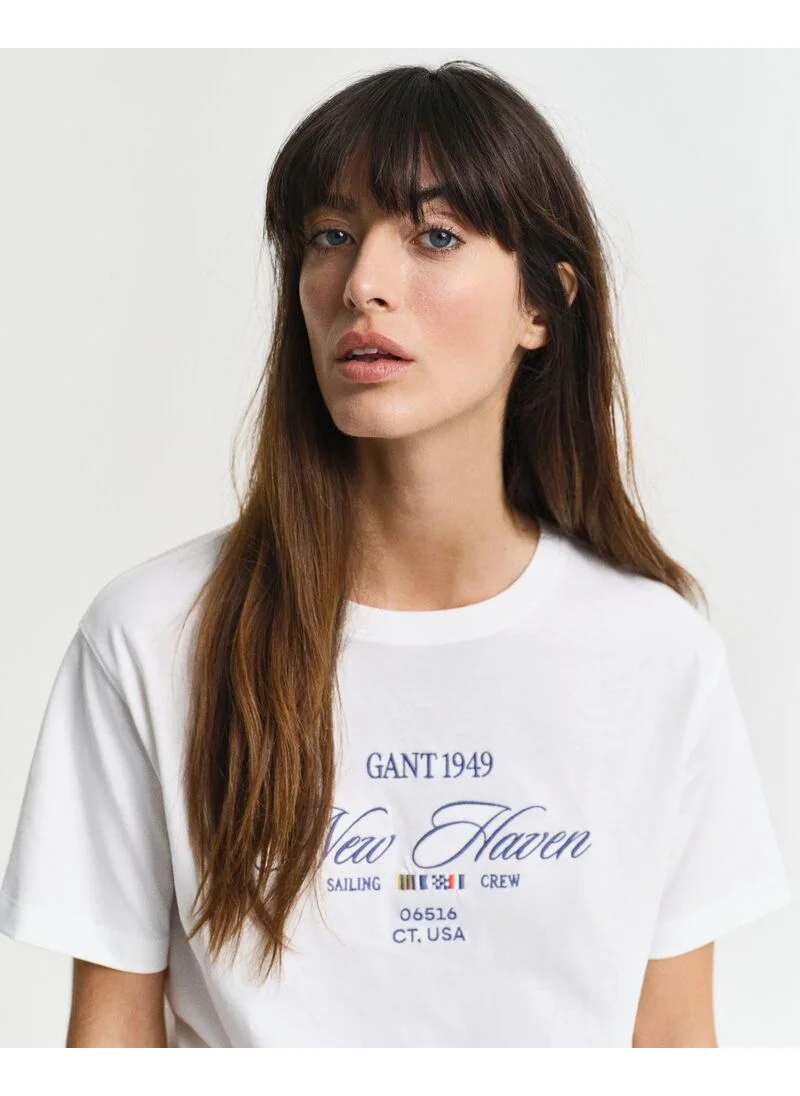 غانت Gant Graphic Ss T-Shirt