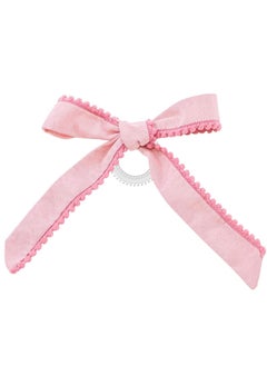invisibobble Invisibobble Wrapstar Ami and Co Hairband I 2 in 1 Hair Bow Pink with Original Slim Hair Tie for Girls and Women Limited Collection Flores and Bloom  - Image 2