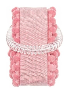 invisibobble Invisibobble Wrapstar Ami and Co Hairband I 2 in 1 Hair Bow Pink with Original Slim Hair Tie for Girls and Women Limited Collection Flores and Bloom  - Image 3