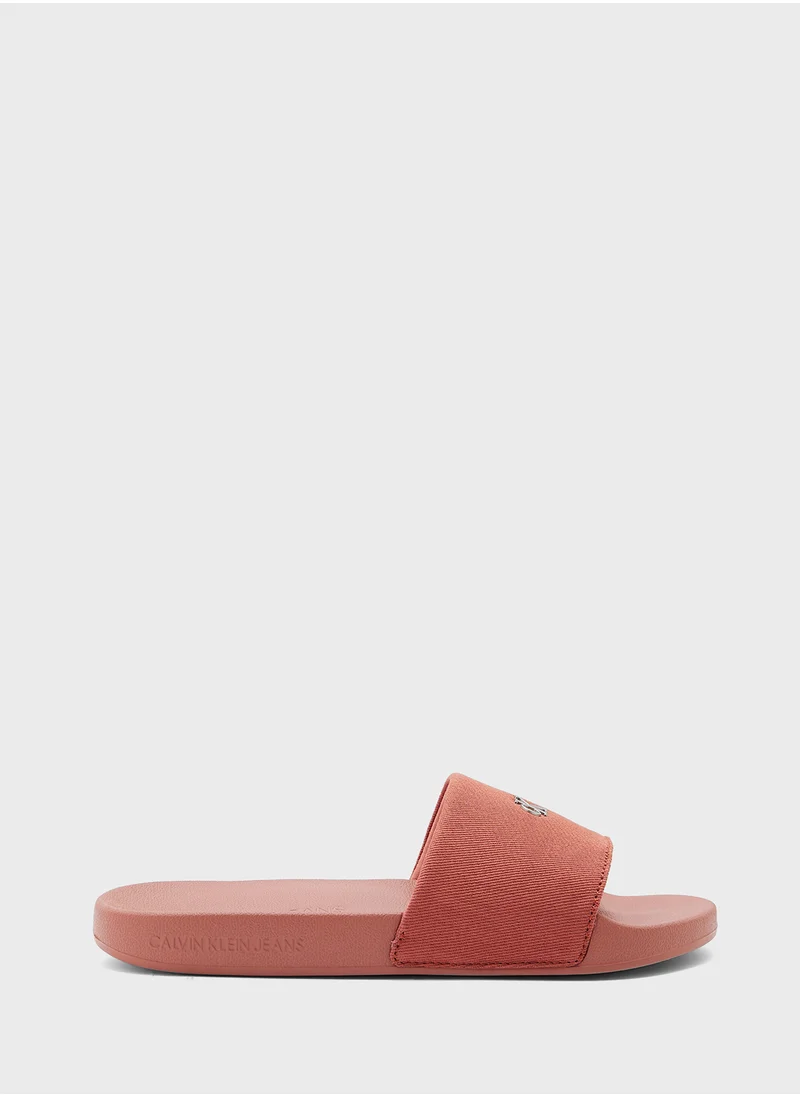 Calvin Klein Jeans MONOGRAM SLIDES
