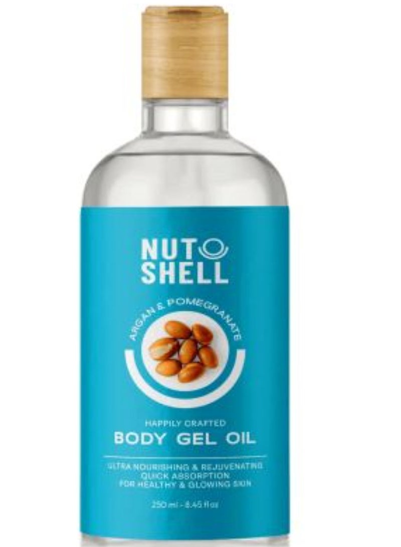 ناتشيل نوتشيل جل زيت الجسم بالأرغان والرمان - 250 مل
