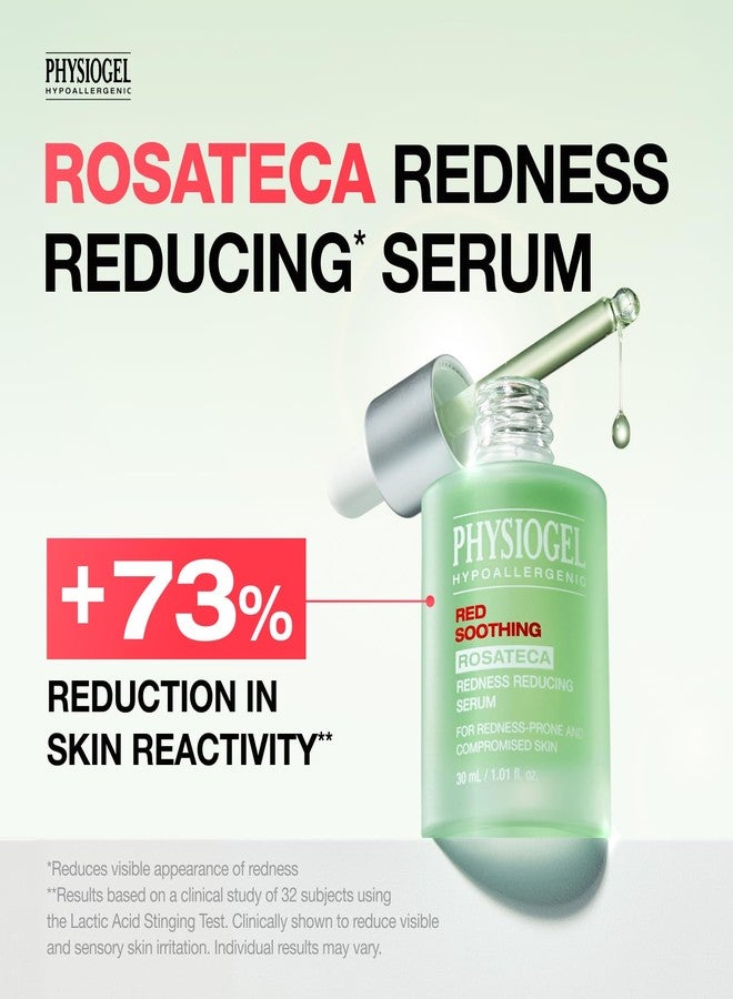 PHYSIOGEL Rosateca Redness Reducing Serum with Troxerutin, Reduces Visible Redness & Support Skin Barrier, Suitable for Oily & Sensitive Skin, 30ml - Image 2