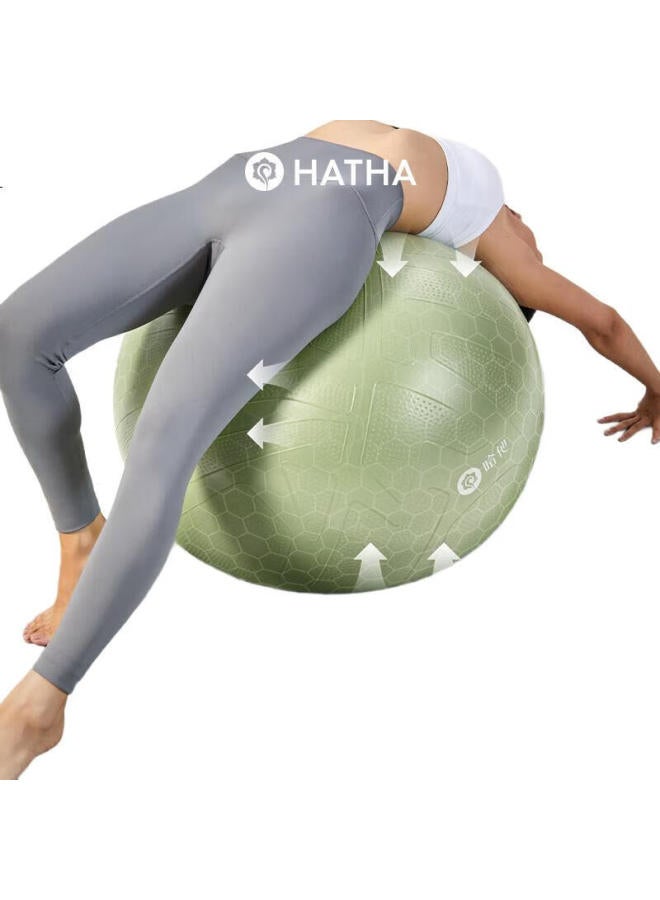 HATHA Yoga Ball, Pregnancy Birth Aid, Anti-Burst Fitness Ball, Children'S Sensory Integration Training, Balance Elastic Partition, Non-Slip Large Ball - Image 1