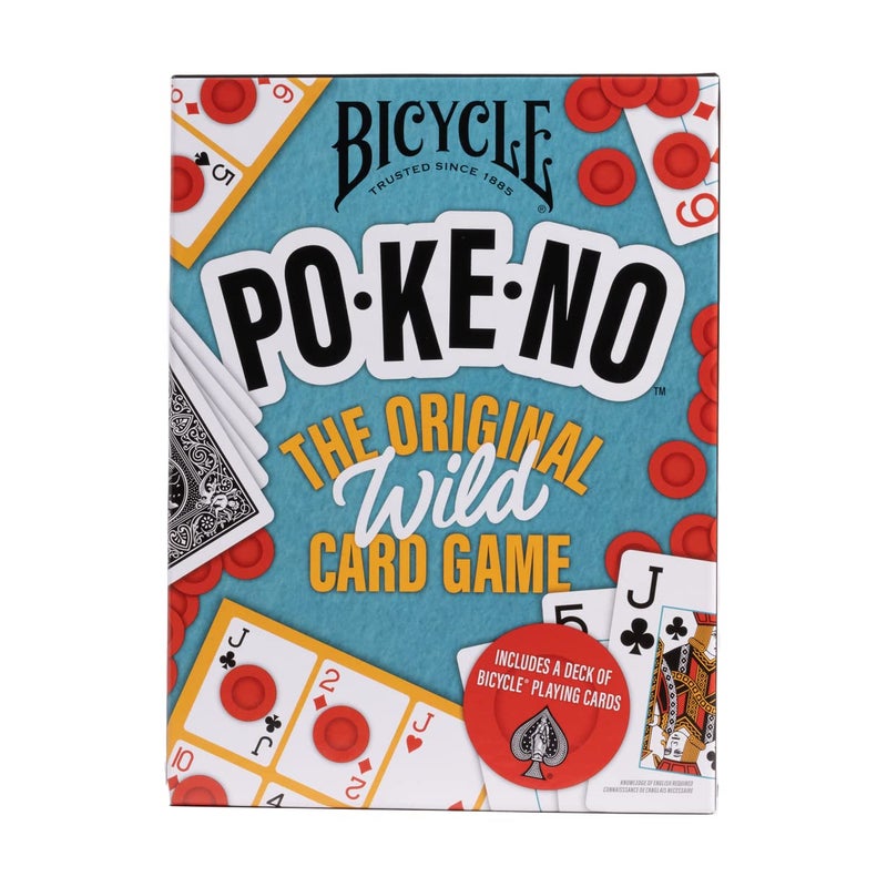 Bicycle Pokeno Playing Card Game Pack (Includes 1 Deck, Scorecards, and Chips) - Image 1