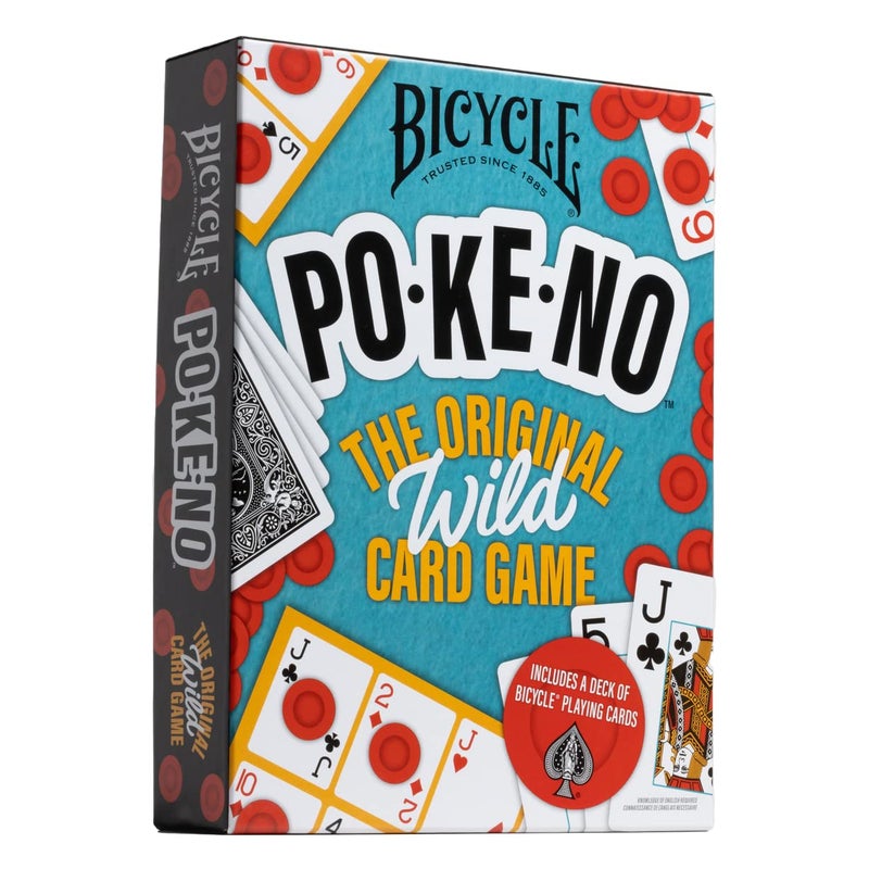 Bicycle Pokeno Playing Card Game Pack (Includes 1 Deck, Scorecards, and Chips) - Image 2