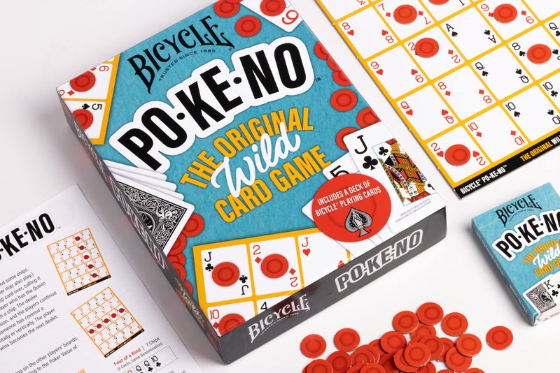 Bicycle Pokeno Playing Card Game Pack (Includes 1 Deck, Scorecards, and Chips) - Image 4