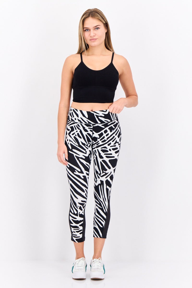 Nike Women Tight-Fit Allover Print Running Leggings, Multicolor - Image 4