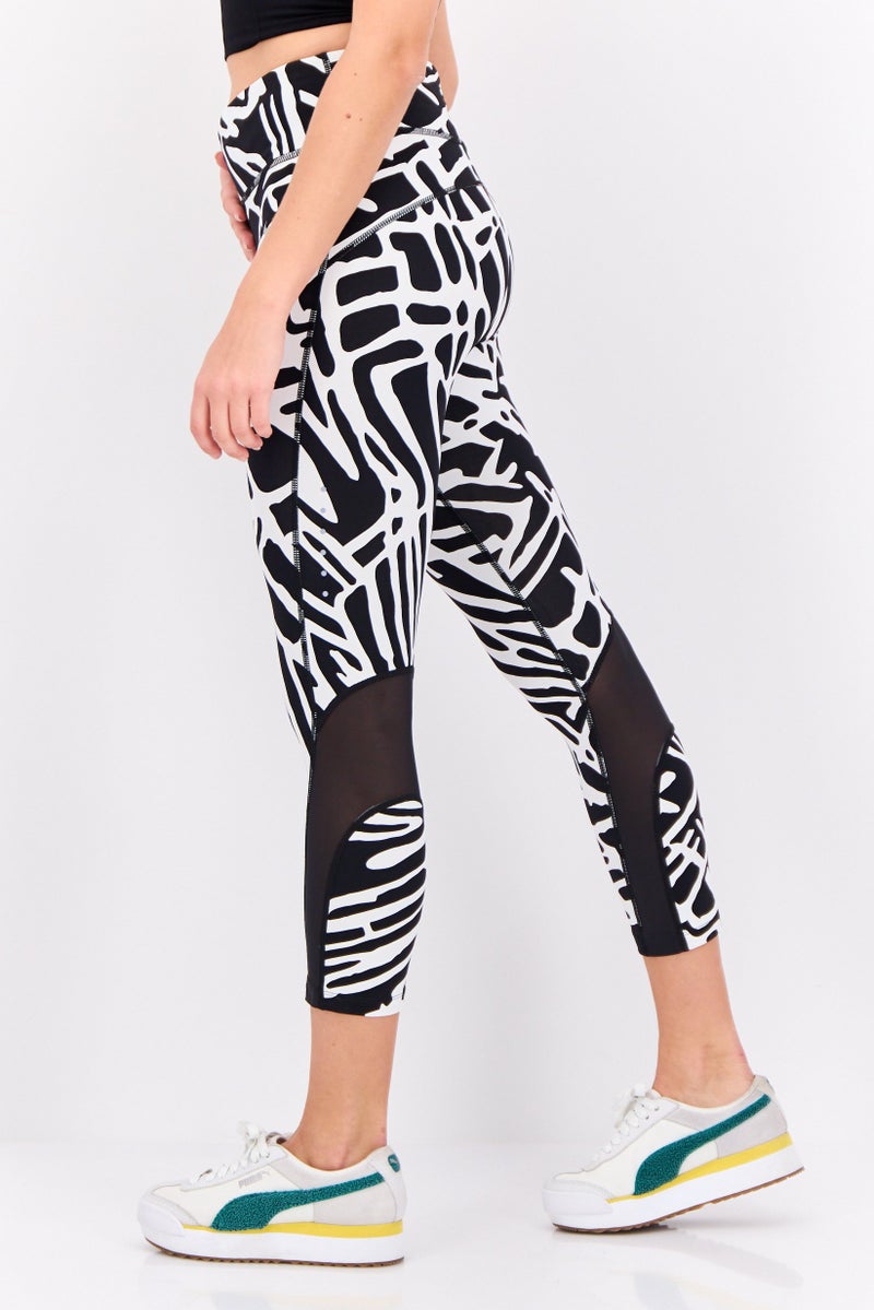 Nike Women Tight-Fit Allover Print Running Leggings, Multicolor - Image 2