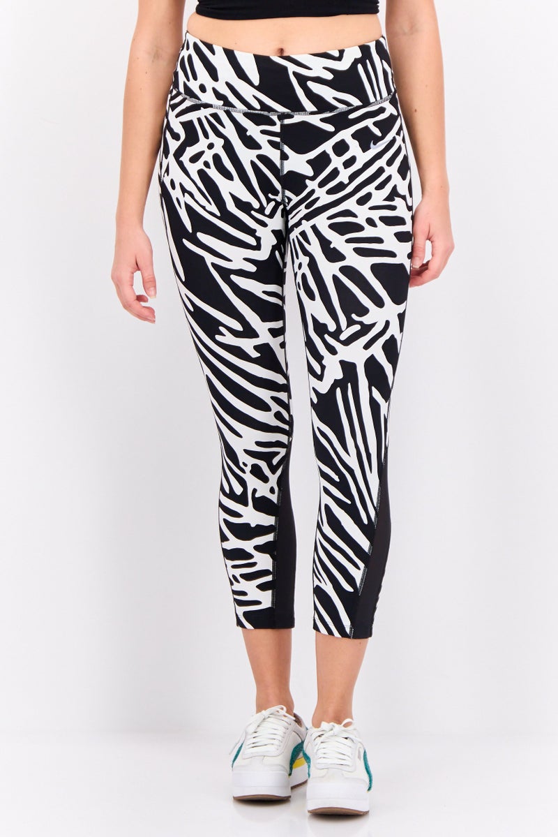 Nike Women Tight-Fit Allover Print Running Leggings, Multicolor - Image 1