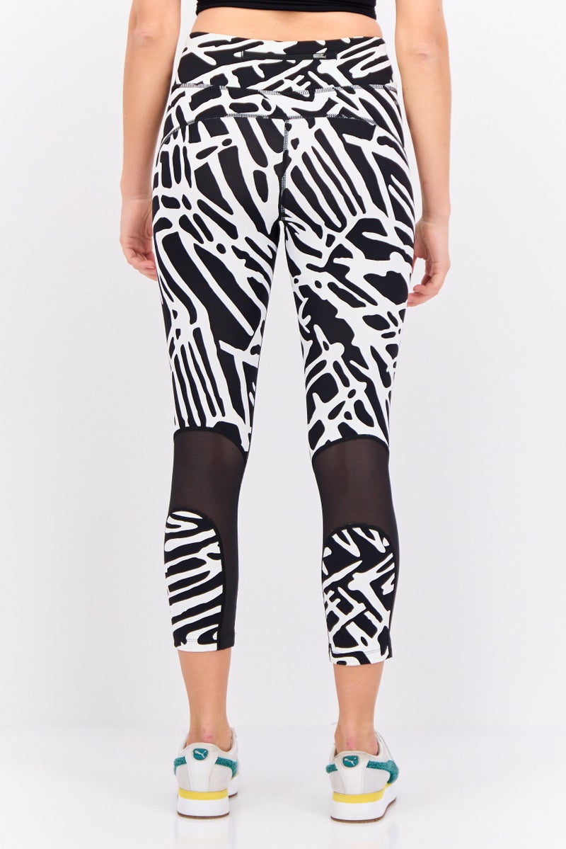 Nike Women Tight-Fit Allover Print Running Leggings, Multicolor - Image 3