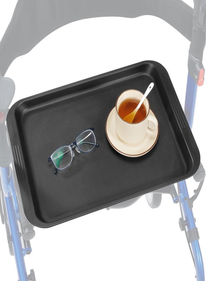 PLANET WALK Mobility Rollator Tray Accessory for Walkers and Rollators, Tool-Free Assembly, Multipurpose Tray for Eating, Crafts, Laptop - Image 1
