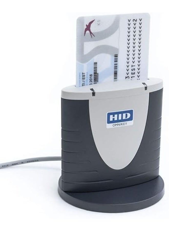 HID OMNIKEY 3121 USB Smart Card Reader eID ID Identity Card Digital Signature - Image 2