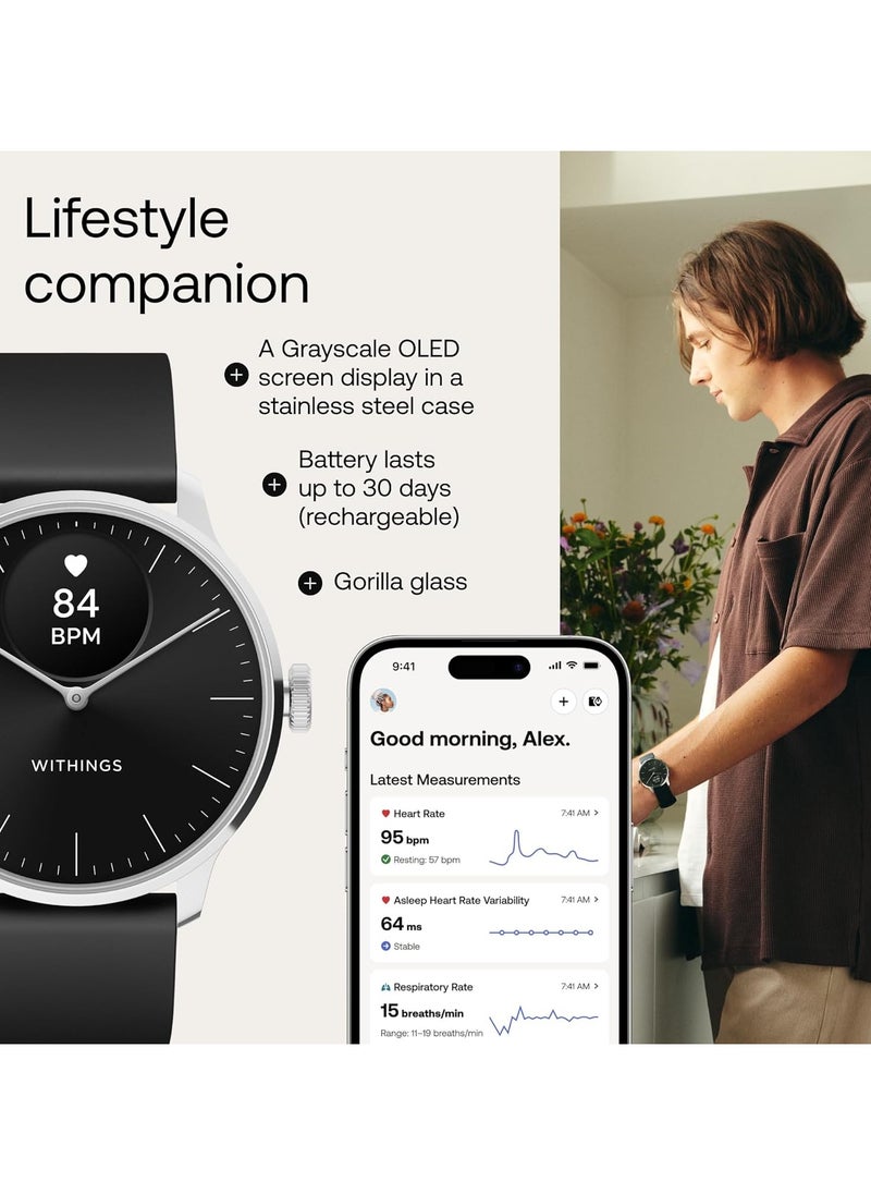 Withings - GT3 Pro Smart Energy Watch with Alipay Offline Payment Blood Sugar Monitoring Blood Pressure Monitoring Heart Rate Tracking and Bluetooth Calling - Image 1
