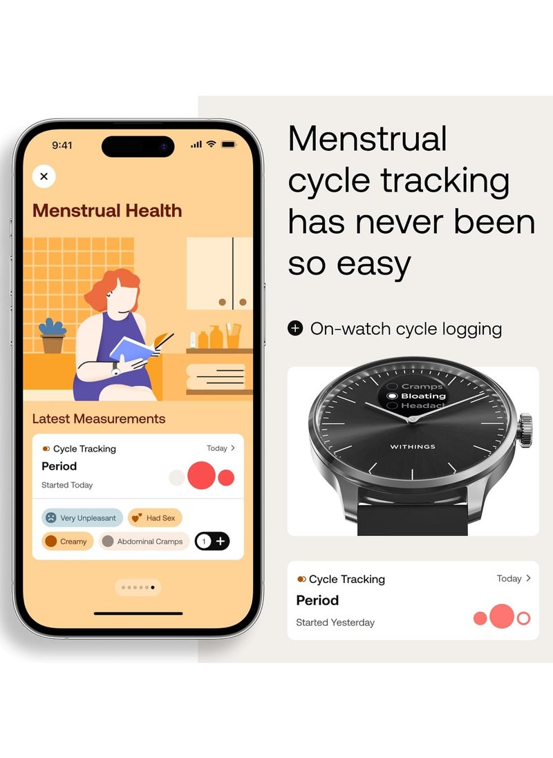 Withings - GT3 Pro Smart Energy Watch with Alipay Offline Payment Blood Sugar Monitoring Blood Pressure Monitoring Heart Rate Tracking and Bluetooth Calling - Image 1
