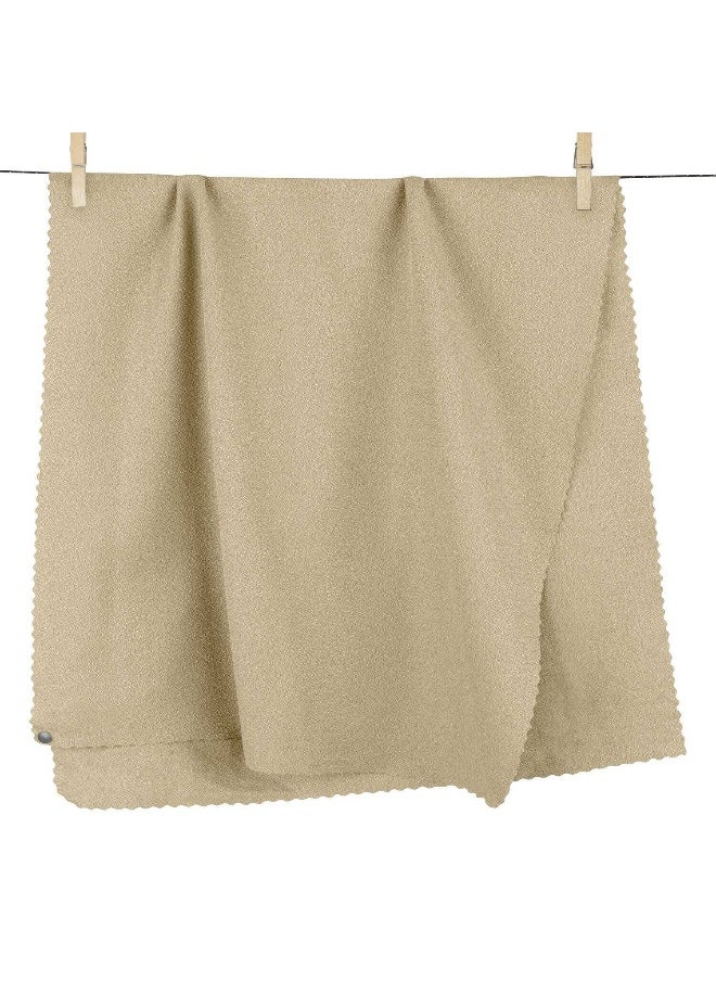 SEA TO SUMMIT SEA TO SUMMIT BY DECATHLON,Sea To Summit Airlite Towel - Large Desert Brown  - Image 2