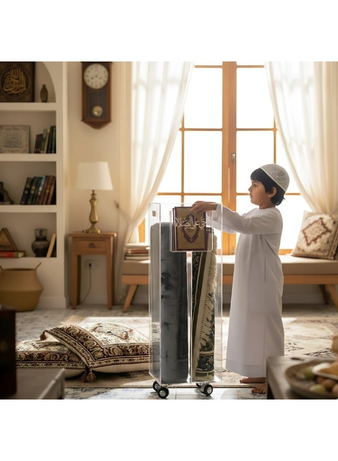 Bayti H.H. Sapphire Trolley for Prayer Mat 4 Side - Image 2