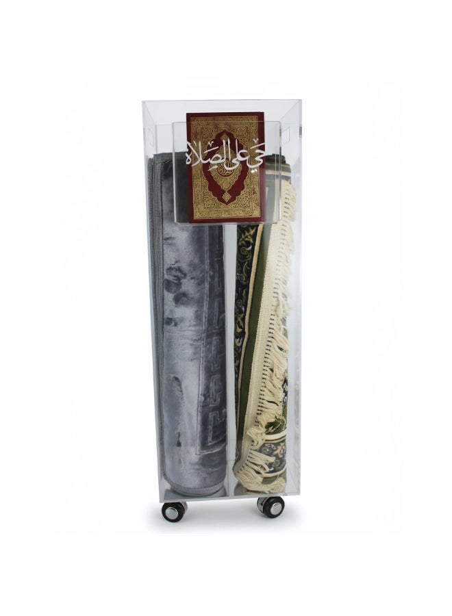 Bayti H.H. Sapphire Trolley for Prayer Mat 4 Side - Image 1