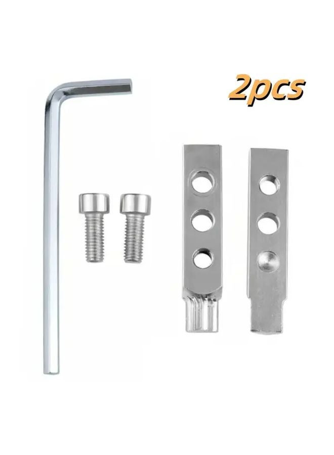 قطعتان 304 مجموعة مستخرج الأسلاك من الأنابيب المكسورة من الفولاذ المقاوم للصدأ مع مفتاح شد قابل للتعديل وإزالة براغي سداسية - Image 1