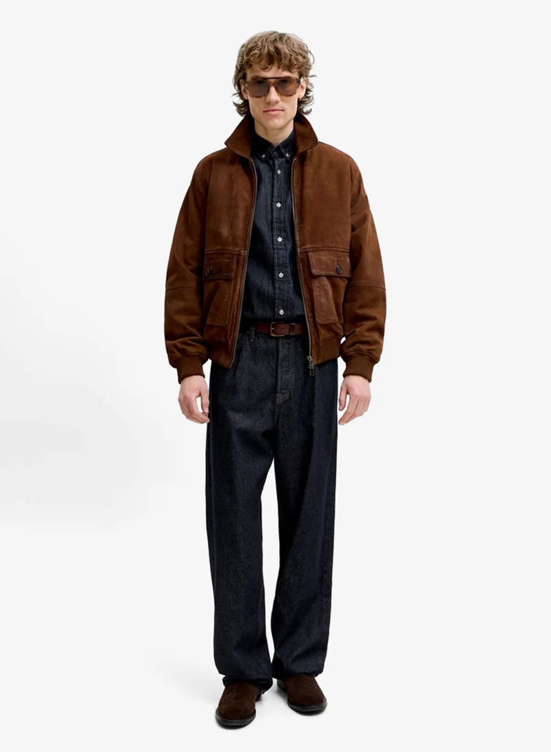 JACK & JONES  Casual Denim Regular Fit Shirt for Men | Best Price UAE