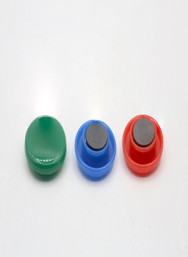 LEENO Round Magnet Set Of 6 Multicolour 3cm - Image 2