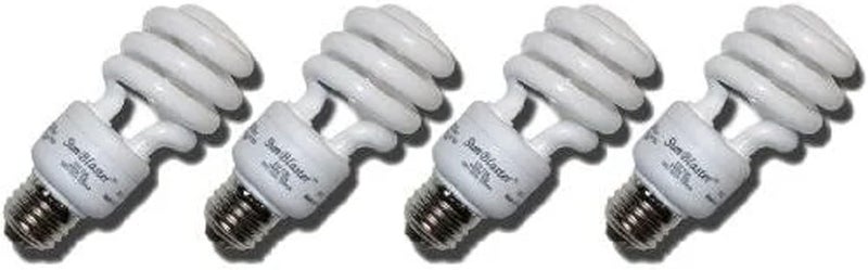 SunBlaster SL0900151 13 Watt Indoor Energy-Efficient Plant Grow Light Set with 4 CFL Lightbulbs for All Year Usage in Home - Image 2