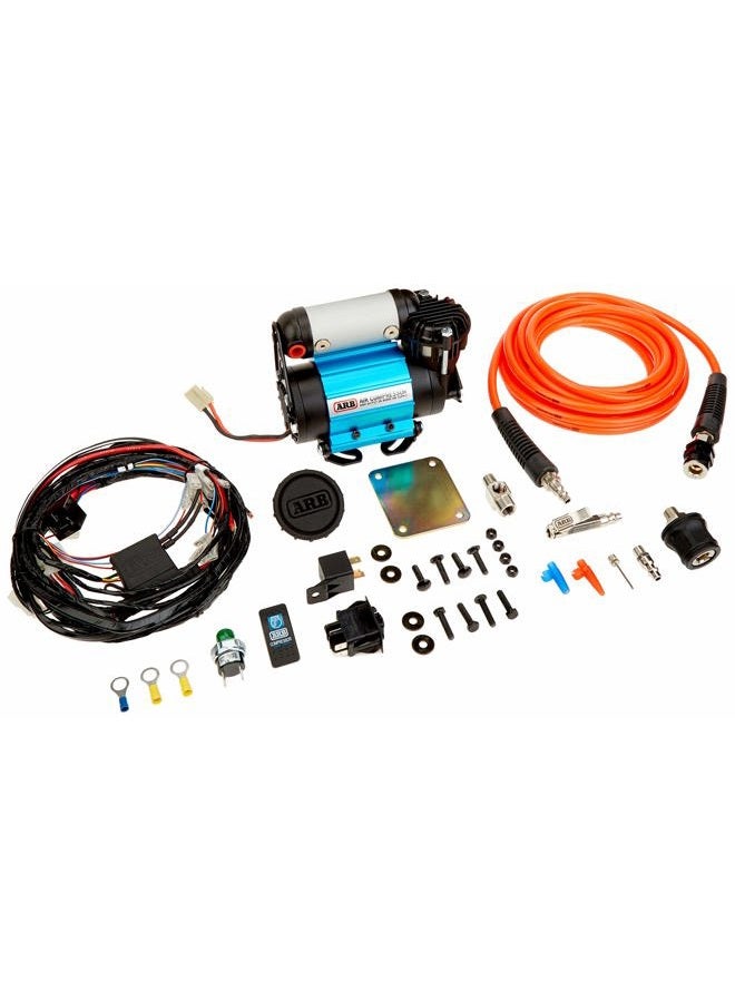 ARB Inflation Kit Air Compressor and Orange Air Hose Pump Up Kit with Quick Fitting Bundle On Board System, CKMA12 and 171302 Part Numbers in a New Air Systems Printed Box (Compressor & Inflation Kit) - Image 4