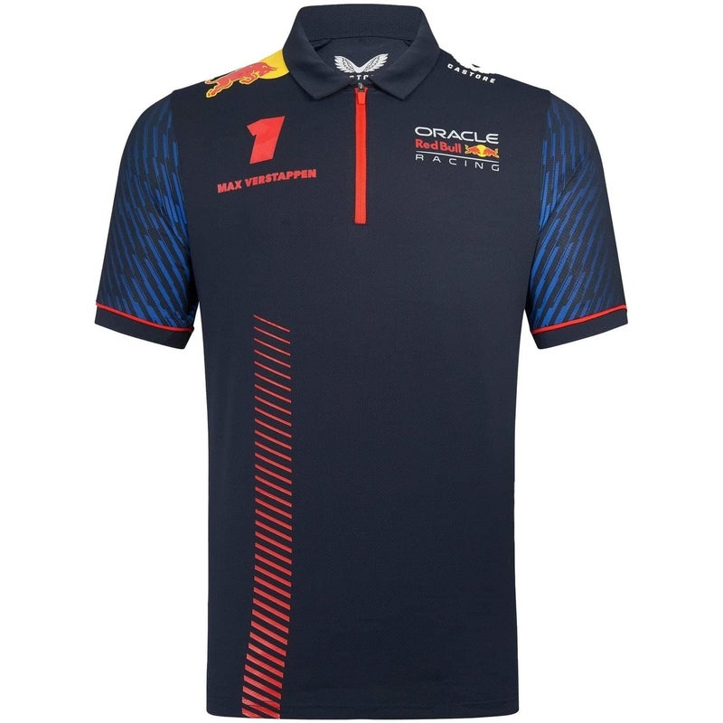 CASTORE Max Verstappen Red Bull Racing F1 Team Polo Shirt 2023 for Men - Image 1