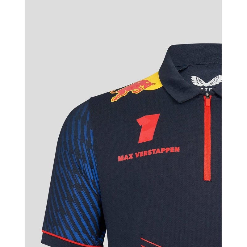 CASTORE Max Verstappen Red Bull Racing F1 Team Polo Shirt 2023 for Men - Image 3