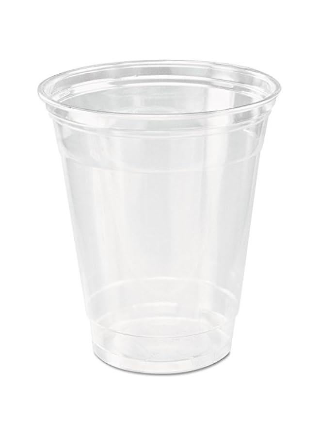 Arabest SOLO TP12CT Clear PET Squat Cups, 12-14 oz, 50 per Bag, 1000 per Carton 