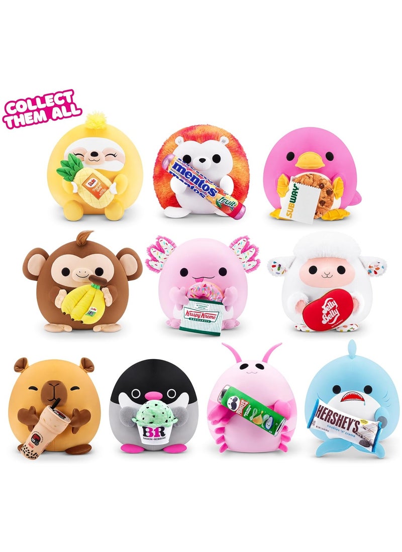 SNACKLES - Snackles Series 2 Axolotl & Krispy Kreme 16 Inch Plush by ZURU, Ultra Soft Plush, Collectible Plush with Real Licensed Brands, Stuffed Animal, Giftable - Image 1