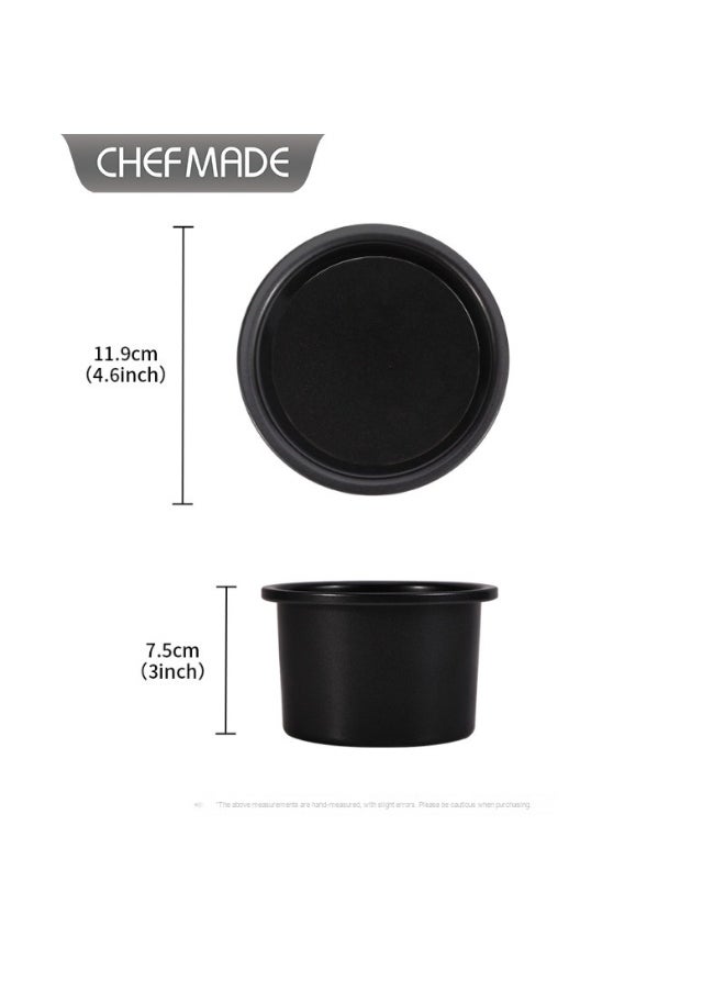 chefmade - Black Non-Stick Removable Bottom Cake Pan - Image 1