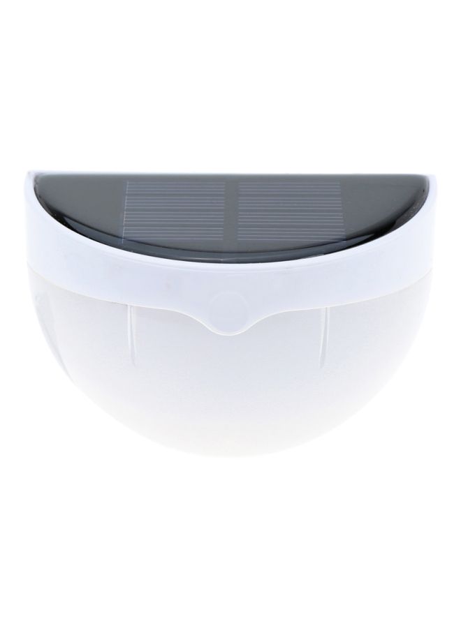 NIBEMINENT Solar Powered LED Lantern Light White/Black 