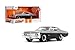 Jada Toys Bigtime Muscle 124 1967 Chevrolet Impala SS  Opening Doors Hood Trunk Rubber TiresCandy SilverBlack - Image 2