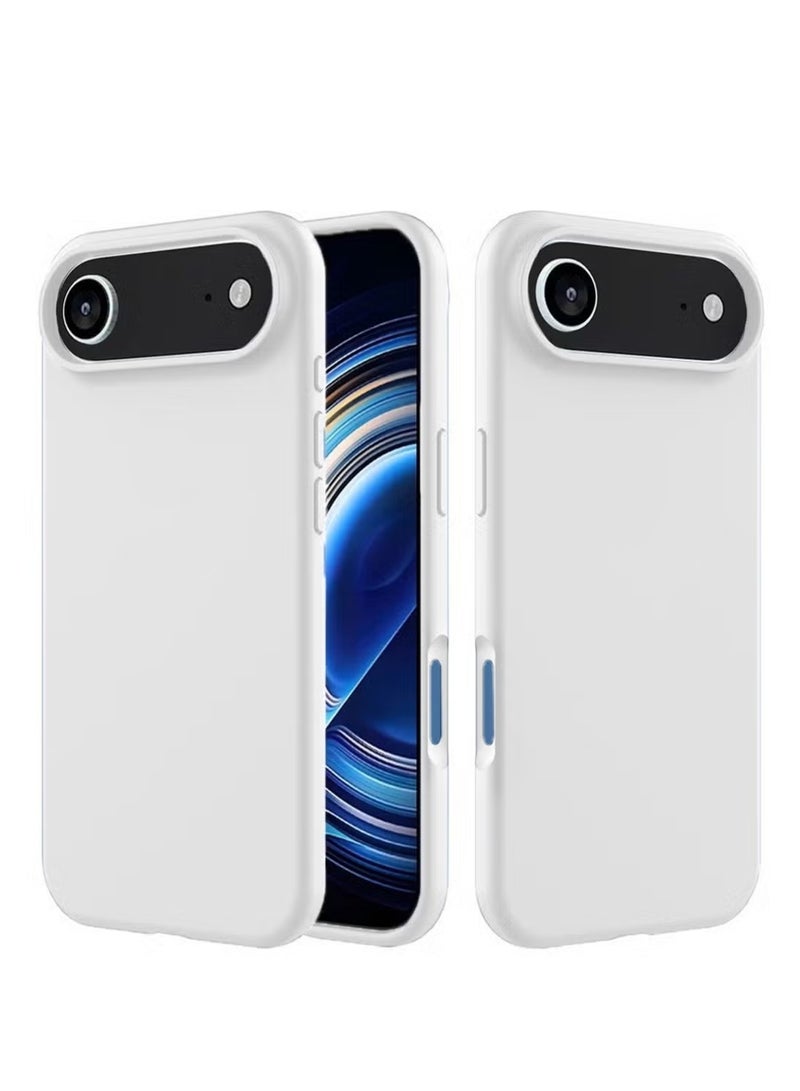 دبليو تيك غطاء آيفون  إير 5G 2025 من السيليكون السائل الناعم (MCRPSN) - أبيض