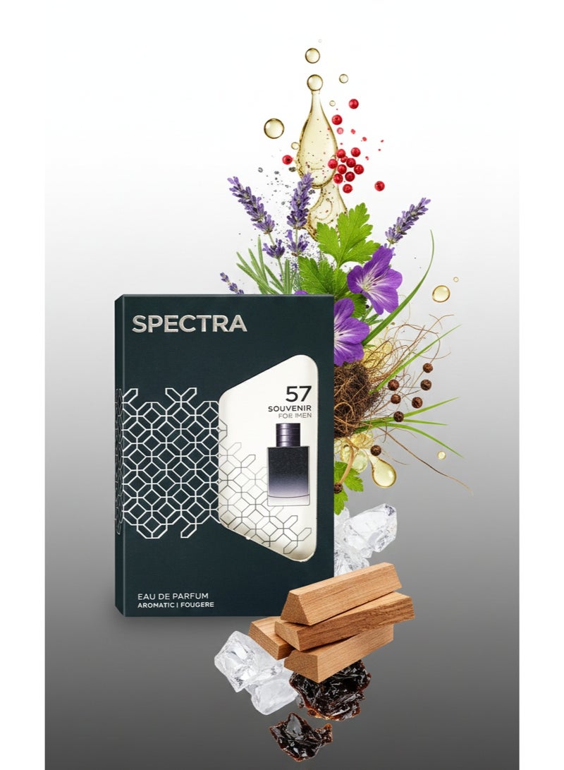 Spectra Pocket 057 Souvenir EDP Perfume For Men - 18ml - Image 4
