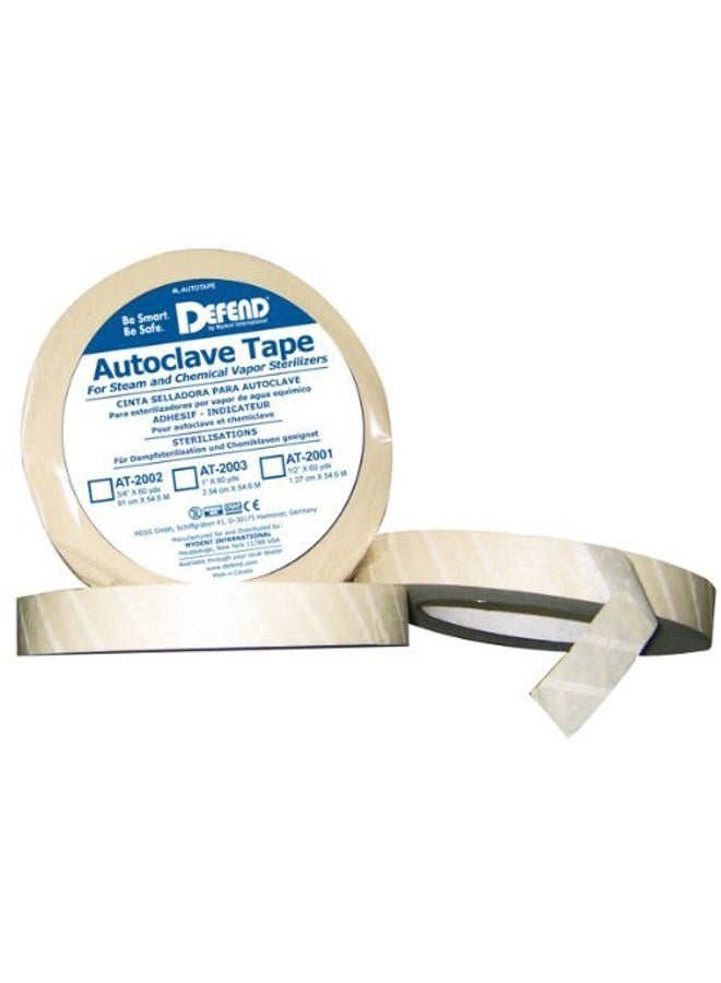 Autoclave Tape-Sterilization Tape (1/2" Wide)