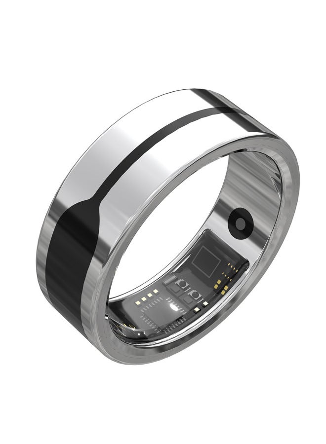 X3 Smart Waterproof Bluetooth Sports Health Ring Sleep Remote Control Brush Video Novel Music Video Recording Ring-Color:silver Meigui No.11 - Image 1